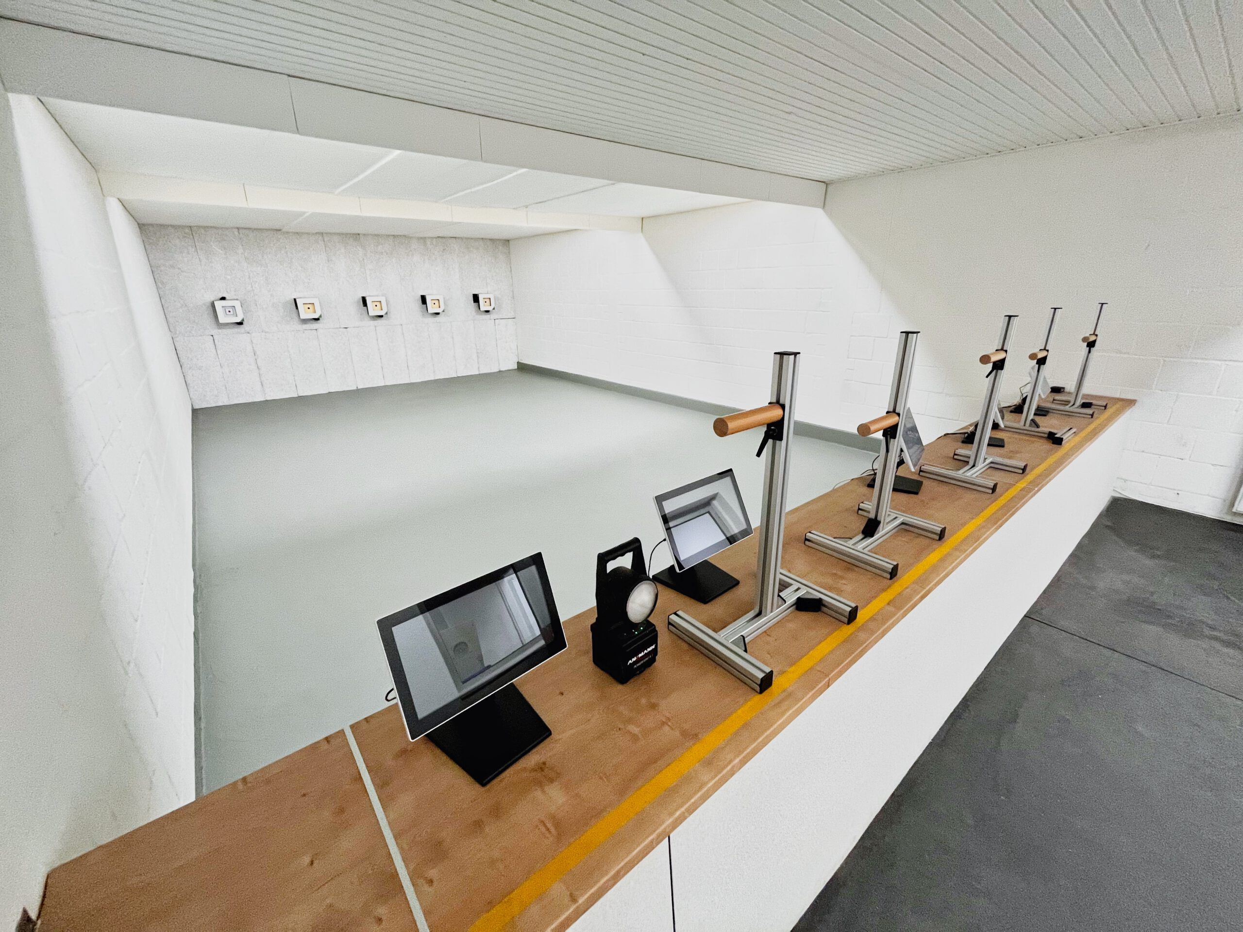 Ansicht des Lufgewehrstandes