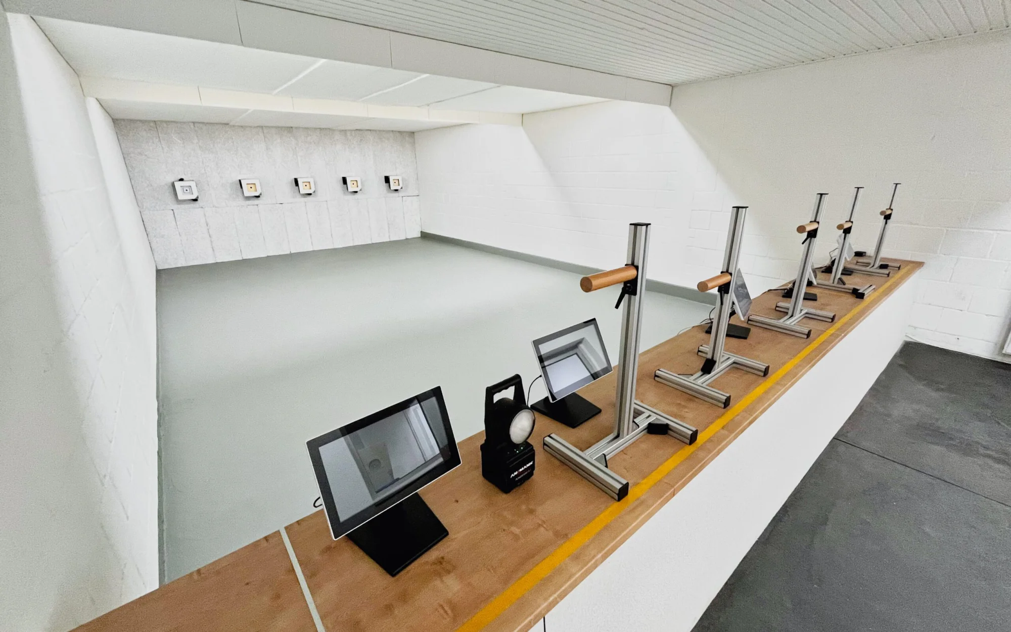 Ansicht des Lufgewehrstandes