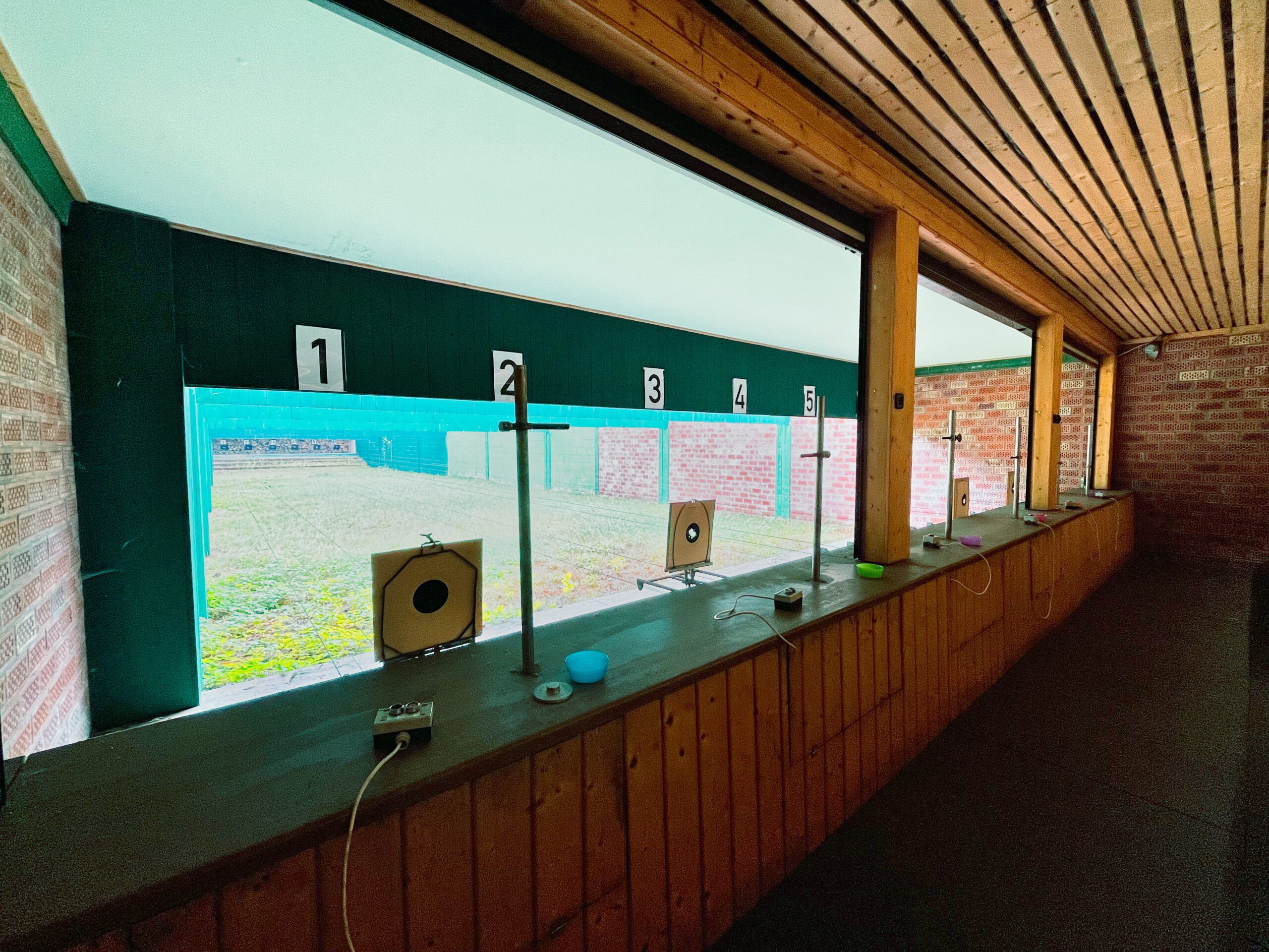 Ansicht des Kleinkaliberstandes